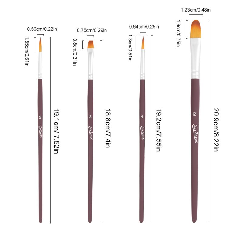 Master paintrbush rubber handle art brush video (2)