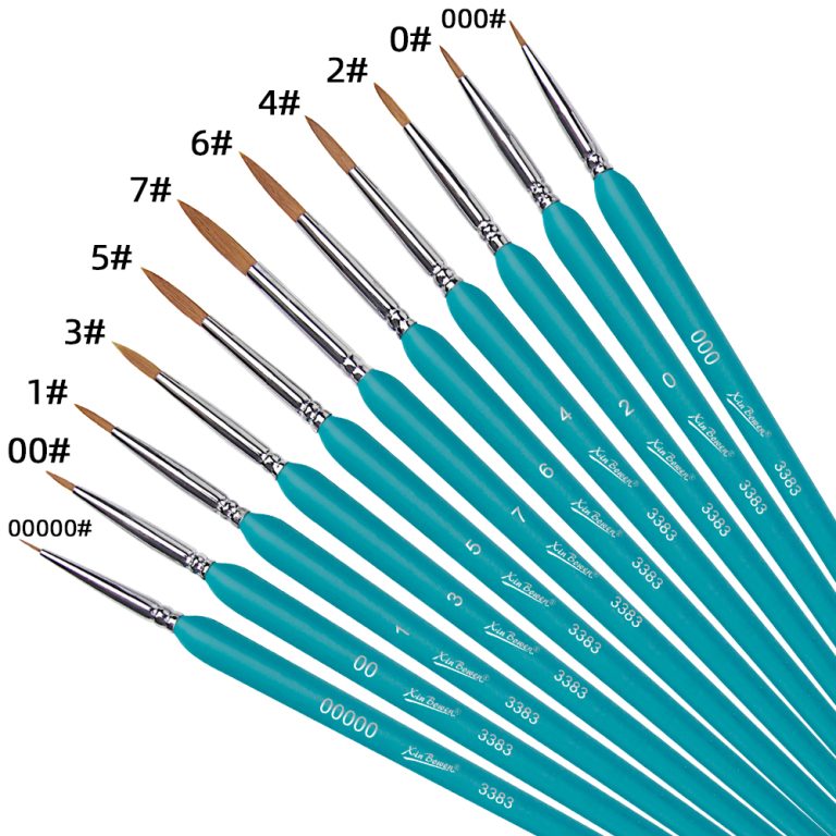 detail paint brush number