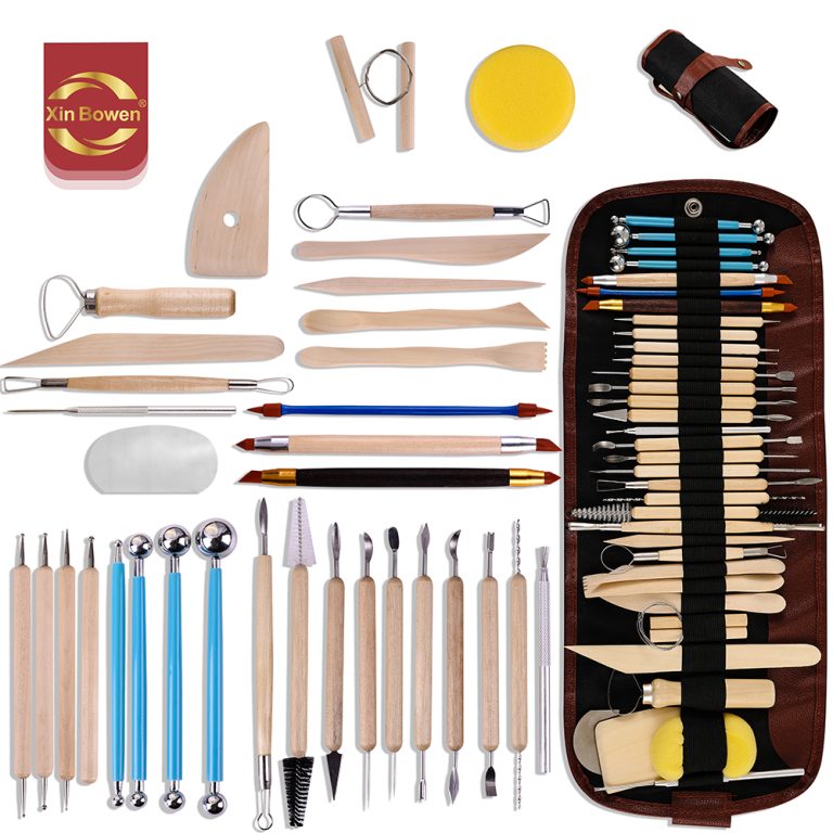 clay and pottery artwork tools set