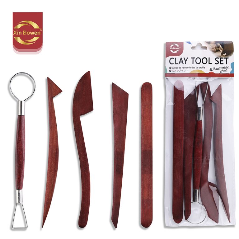 pottery tools quality red wood